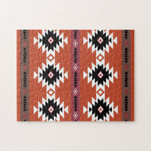 Aztec Colorful Geometric Pattern Legpuzzel