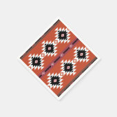 Aztec Colorful Geometric Pattern Servet (Hoek)
