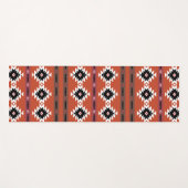 Aztec Colorful Geometric Pattern Yogamat (Voorkant (horizontaal))