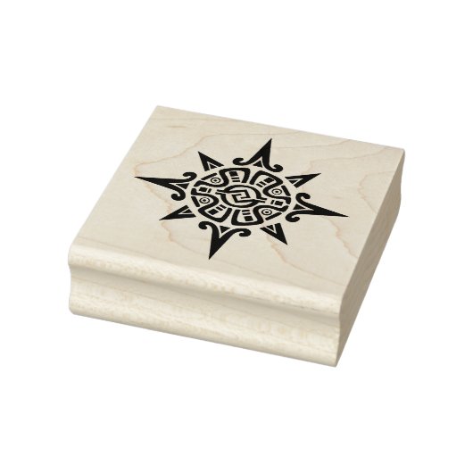 Aztec Compass Design Stamp Rubberstempel (Stempel)