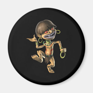 Aztec Creature Chaneque Magneet