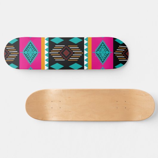 Aztec Crush Skateboard (Horizontaal)