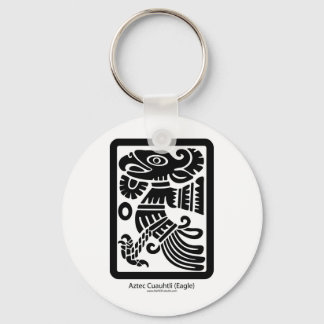 Aztec Cuauhtli - Eagle (Black) Sleutelhanger