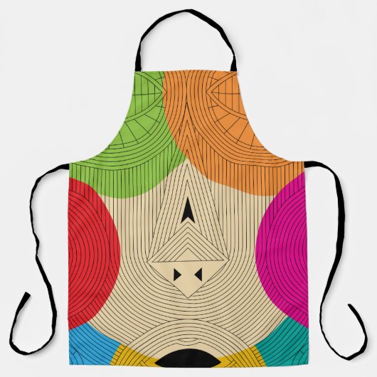 Aztec Culture Art Schort (Voorkant)