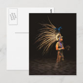 Aztec Dancer Briefkaart (Voorkant / Achterkant)
