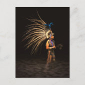 Aztec Dancer Briefkaart (Voorkant)
