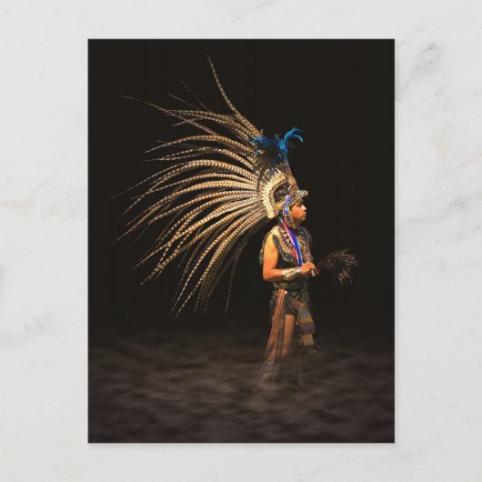 Aztec Dancer Briefkaart (Voorkant)