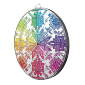 Aztec Dartbord (Voorkant Rechts)
