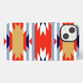 Aztec Design #7 in JessicaSuzzette iPhone Hoesje (Achterkant horizontaal)
