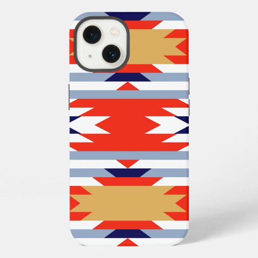 Aztec Design #7 in JessicaSuzzette iPhone Hoesje (Achterkant)