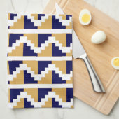 Aztec Design #8 in JessicaSuzzette Theedoek (Quarter Fold)