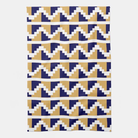 Aztec Design #8 in JessicaSuzzette Theedoek (Verticaal)