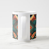 Aztec Design Coffee Cup Grote Koffiekop (Achterkant)