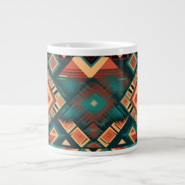 Aztec Design Coffee Cup Grote Koffiekop