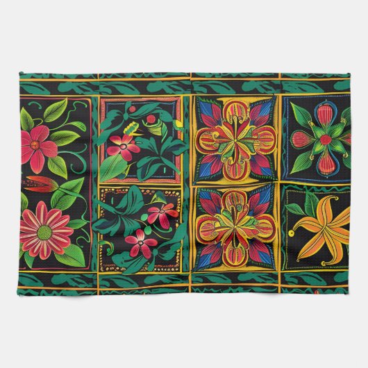 Aztec Design keukenhanddoek (Horizontaal)