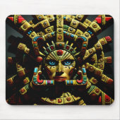 Aztec Design Pattern Four Muismat (Voorkant)