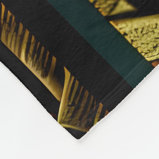 Aztec Design Pattern Two Fleece Deken (Hoek)