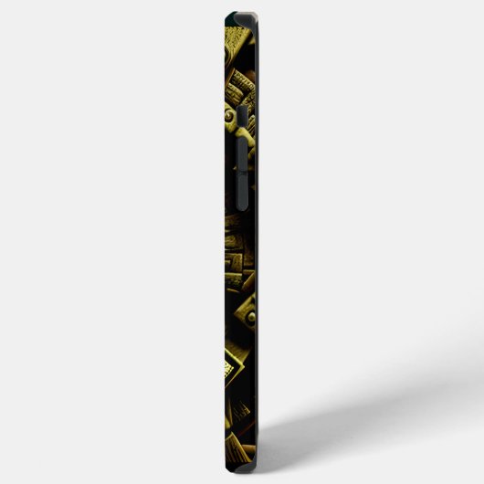 Aztec Design Pattern Two iPhone Hoesje (Linkerkant)