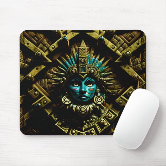 Aztec Design Pattern Two Muismat (Met muis)