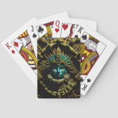 Aztec Design Pattern Two Pokerkaarten (Achterkant)