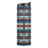 Aztec Design Thermal Tumbler Thermosbeker (Gedraaid links)