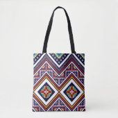 Aztec Diamond Tote Bag (Voorkant)