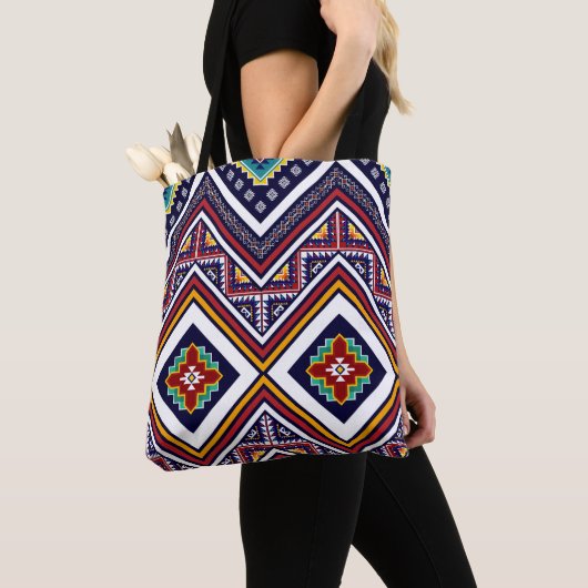Aztec Diamond Tote Bag (Dichtbij)