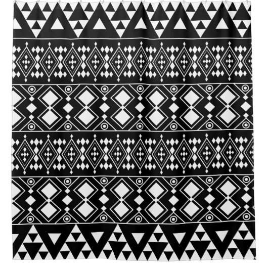 Aztec Douchegordijn (Voorkant)