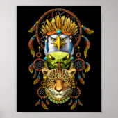 Aztec Dreamcatcher Poster (Voorkant)