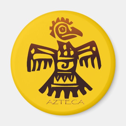 AZTEC EAGLE MAGNETISCH MAGISCH COLLECTIE MAGNEET (Voorkant)