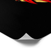 Aztec Eagle Skull Indianenwormmasker Poster (Hoek)