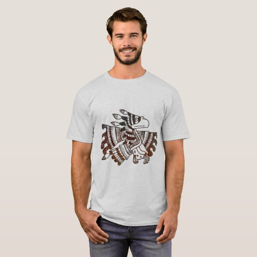AZTEC Eagle Traditional T-shirt (Voorkant volledig)
