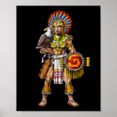Aztec Eagle Warrior Poster (Voorkant)