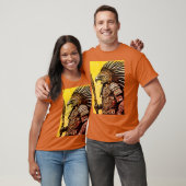 Aztec Eagle Warrior T-shirt - ingewikkeld Tattoo (Unisex)