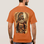 Aztec Eagle Warrior T-shirt - ingewikkeld Tattoo (Achterkant)