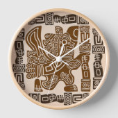 Aztec Eagle Warrior Tribal Oude kunst (Voorkant)