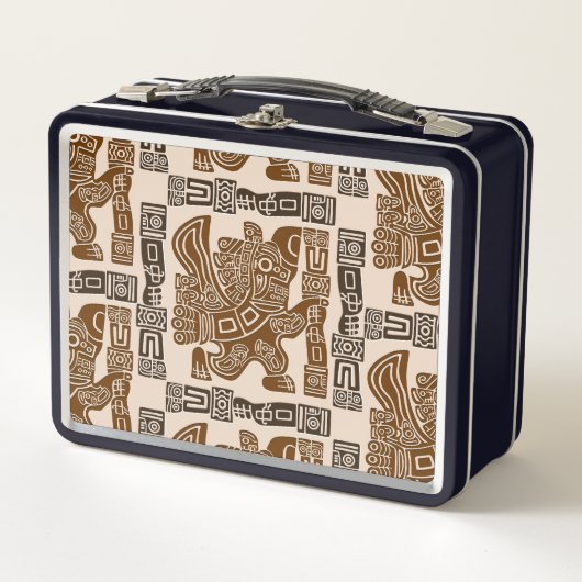 Aztec Eagle Warrior Tribal Oude kunst (Voorkant)