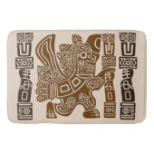 Aztec Eagle Warrior Tribal Oude kunst Badmat (Voorkant)