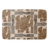 Aztec Eagle Warrior Tribal Oude kunst Badmat (Voorkant)