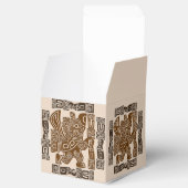 Aztec Eagle Warrior Tribal Oude kunst Bedankdoosjes (Geopend)