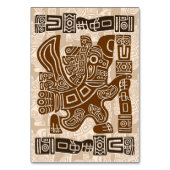 Aztec Eagle Warrior Tribal Oude kunst Kaart (Voorkant)