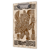 Aztec Eagle Warrior Tribal Oude kunst Klembord (Links)