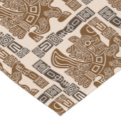 Aztec Eagle Warrior Tribal Oude kunst Korte Tafelloper (Hoek)