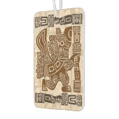 Aztec Eagle Warrior Tribal Oude kunst Luchtverfrisser (Links)