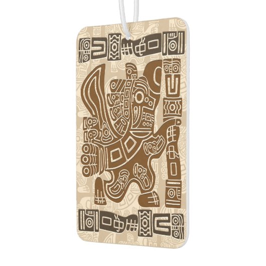 Aztec Eagle Warrior Tribal Oude kunst Luchtverfrisser (Links)