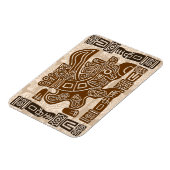 Aztec Eagle Warrior Tribal Oude kunst Magneet (Linkerzijde)