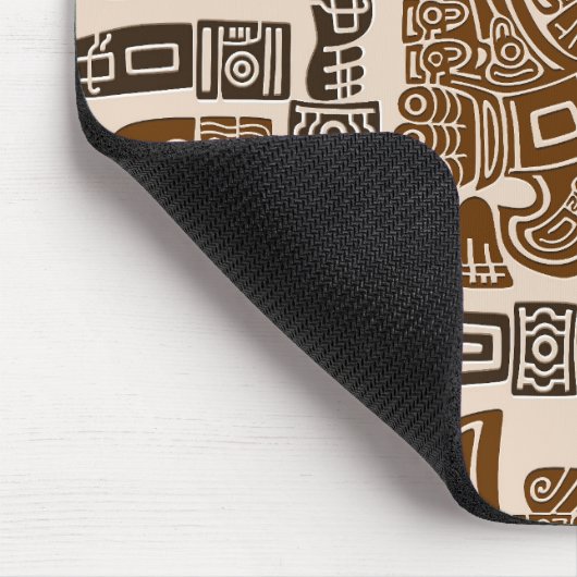 Aztec Eagle Warrior Tribal Oude kunst Muismat (Hoek)