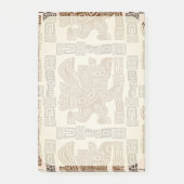 Aztec Eagle Warrior Tribal Oude kunst Post-it® Notes (Voorkant)