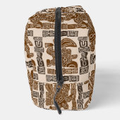 Aztec Eagle Warrior Tribal Oude kunst Toilettasje (Rechts)