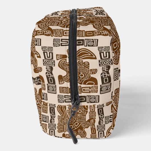 Aztec Eagle Warrior Tribal Oude kunst Toilettasje (Rechts)